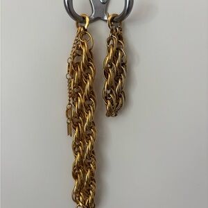 Chic Gold Chain Necklace and Bracelet